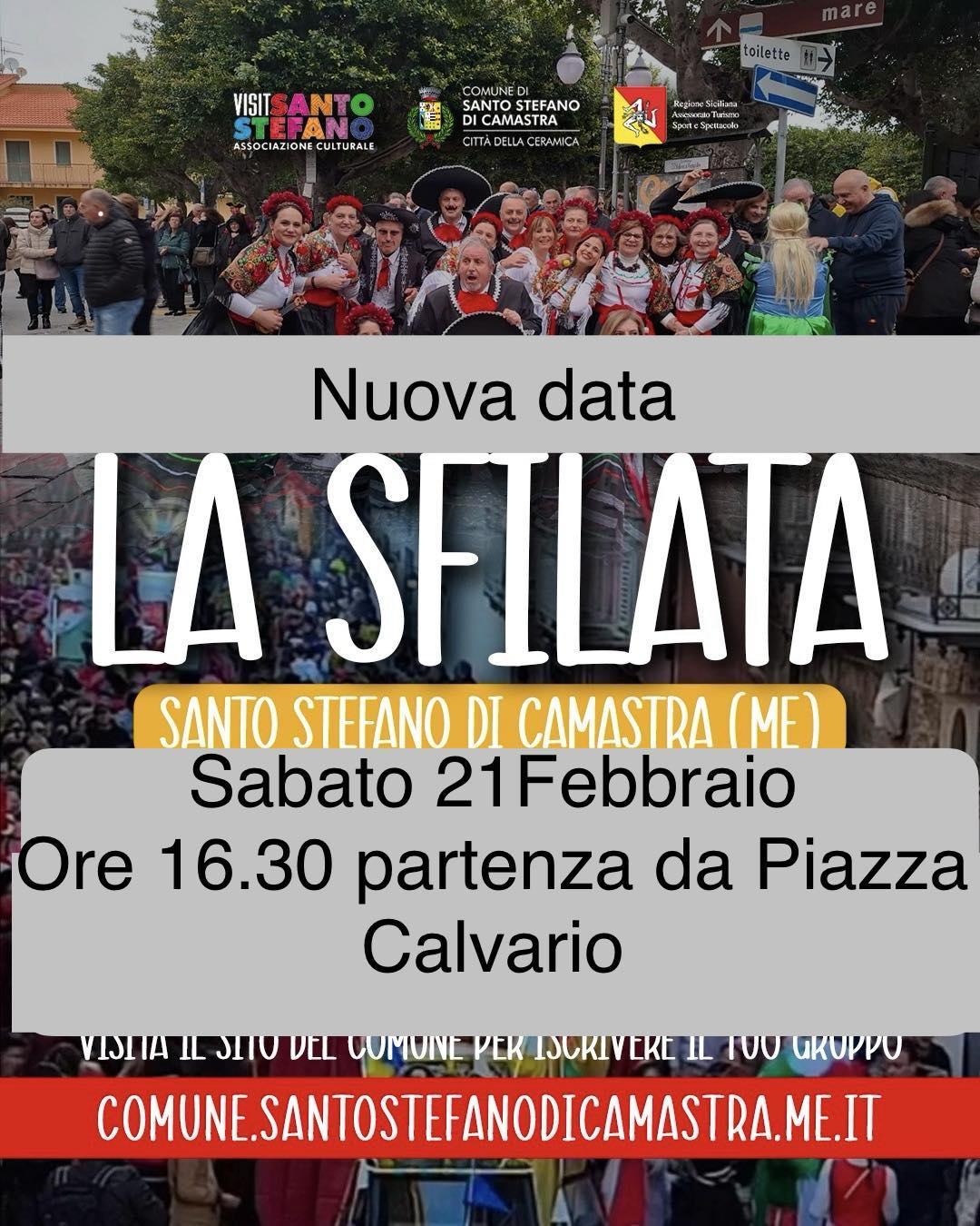 Sfilata del Carnevale Stefanese (raduno ore 16.00 - partenza ore 17.00)