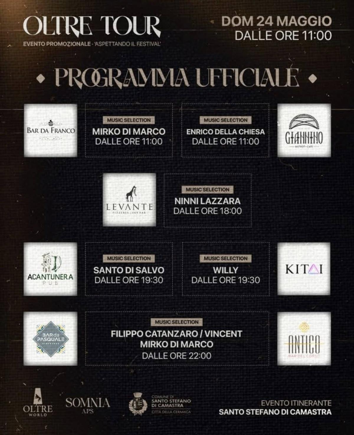 Oltre Tour - Evento Musicale (dalle ore 11.00)