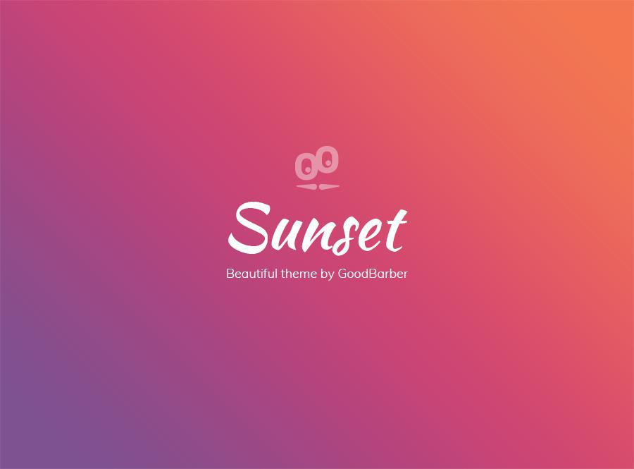 Yeni GoodBarber 4.0 Temaları: Sunset Yeni GoodBarber 4.0 Temaları: Sunset