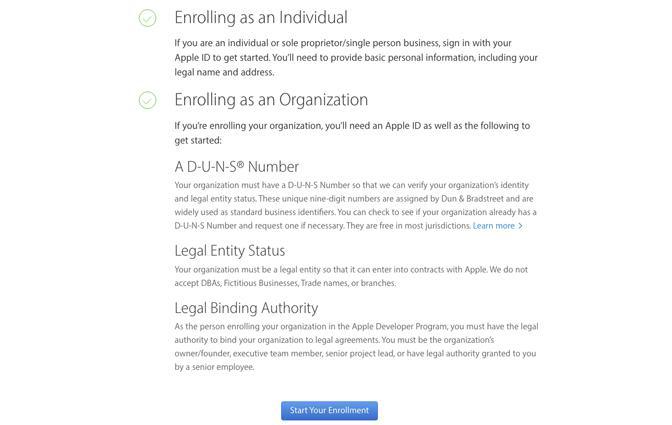 Apple geliştirici hesabını nasıl oluşturursunuz? Apple geliştirici hesabını nasıl oluşturursunuz?