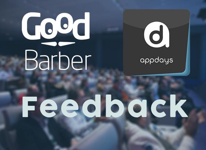 GoodBarber @ AppDays 2015: Deneyimimiz GoodBarber @ AppDays 2015: Deneyimimiz