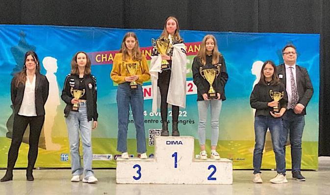 Echecs : Elora Micheli sacrée championne de France U16 à Agen Echecs : Elora Micheli sacrée championne de France U16 à Agen