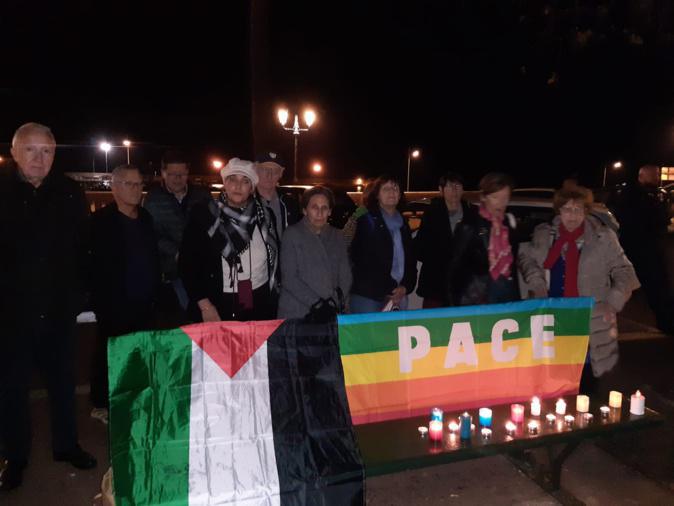 Conflit Israël-Hamas : Des bougies pour la paix à Bastia