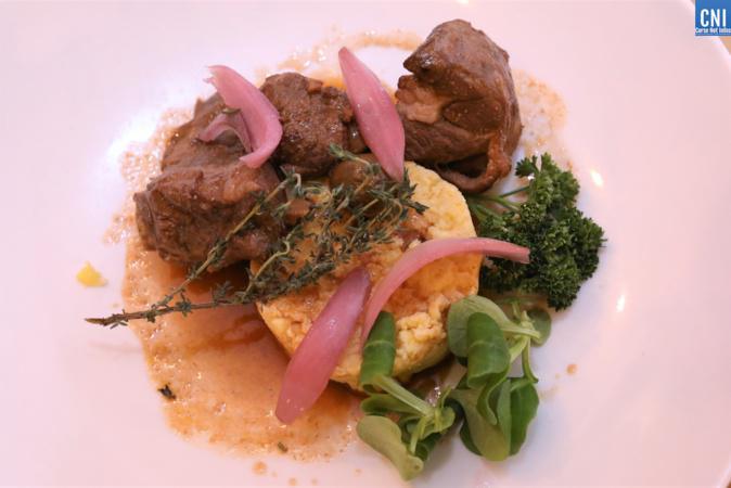A table : Agneau à l’antica