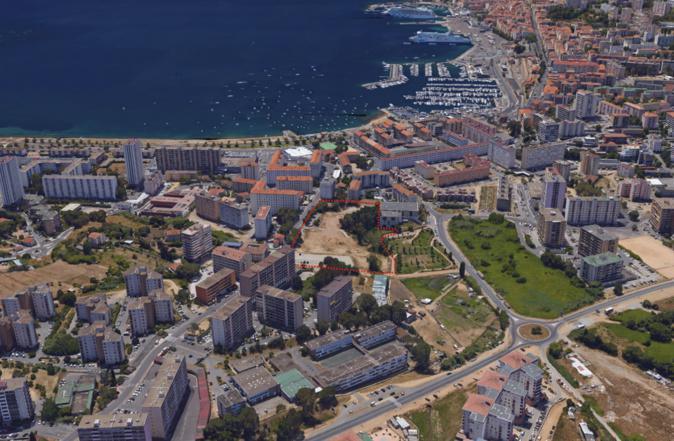 Ajaccio : le futur écoquartier du Finosello prend forme Ajaccio : le futur écoquartier du Finosello prend forme