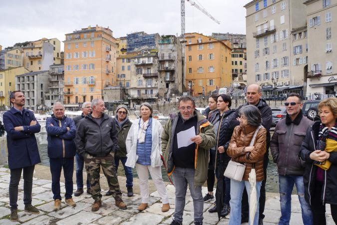 Bastia : La colère du collectif du Vieux-port Bastia : La colère du collectif du Vieux-port
