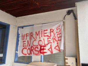 En Corse, la colère des infirmiers libéraux en quête de reconnaissance  En Corse, la colère des infirmiers libéraux en quête de reconnaissance