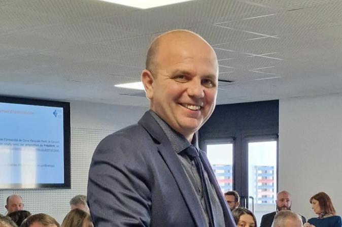 Le président de l'Université de Corse, Dominique Federici, dresse ses priorités pour son second mandat Le président de l'Université de Corse, Dominique Federici, dresse ses priorités pour son second mandat
