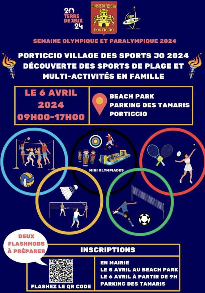 Porticcio : Tous en piste pour la Semaine olympique et paralympique Porticcio : Tous en piste pour la Semaine olympique et paralympique