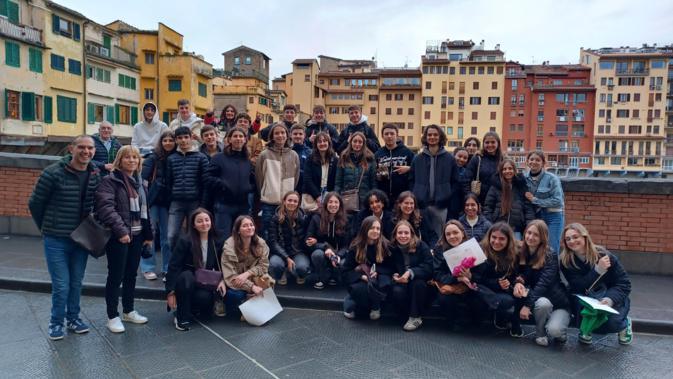 Bastia : Le lycée Jeanne d'Arc en voyage scolaire à Florence Bastia : Le lycée Jeanne d'Arc en voyage scolaire à Florence