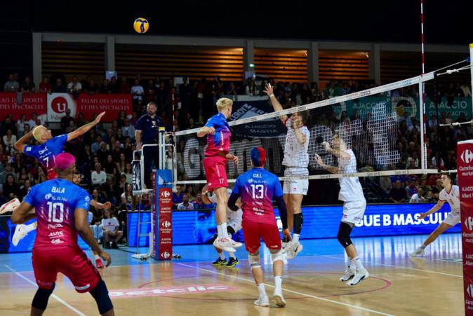 Volley-ball (Play-offs Ligue B) : le GFC Ajaccio battu par l'AS Cannes (1-3) Volley-ball (Play-offs Ligue B) : le GFC Ajaccio battu par l'AS Cannes (1-3)