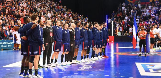 L'équipe de France de handball en stage en Corse