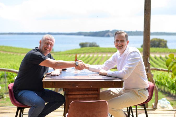 Raimonds Tomsons, meilleur sommelier du monde, dans les vignes du domaine Terra Vecchia