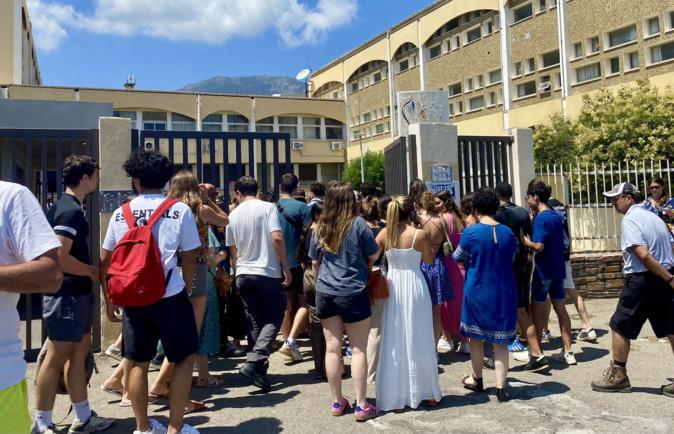 Bac 2024 : les élèves bastiais laissent éclater leur joie devant les résultats Bac 2024 : les élèves bastiais laissent éclater leur joie devant les résultats