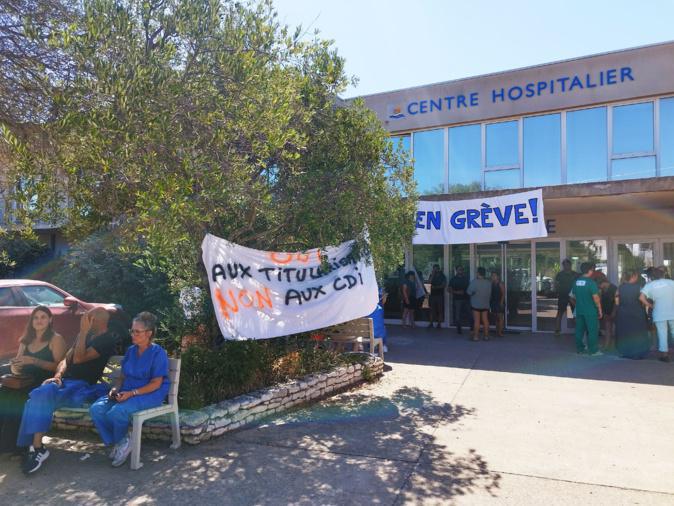 Une grève suivie par une trentaine d'agents, mardi, à l'hôpital de Bonifacio Une grève suivie par une trentaine d'agents, mardi, à l'hôpital de Bonifacio