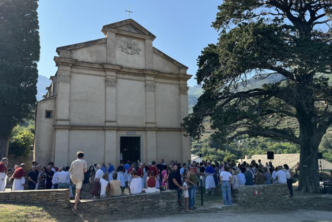 La Madone de Brando rendue à la Corse dans une atmosphère de fête