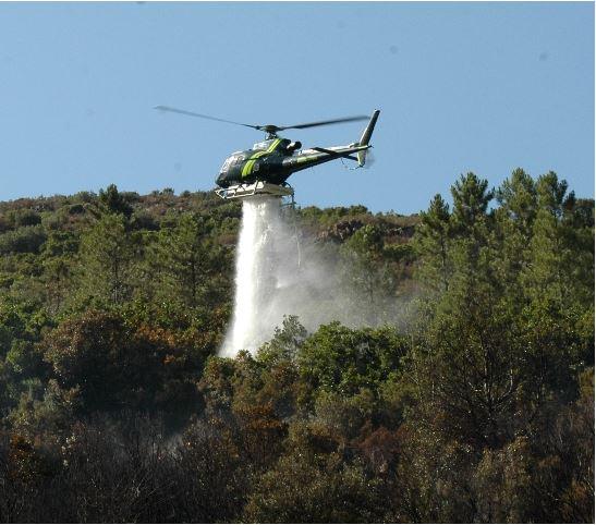 Ghisoni : un feu de végétation en cours aux Bergeries de Muggetto, des moyens aériens sur place