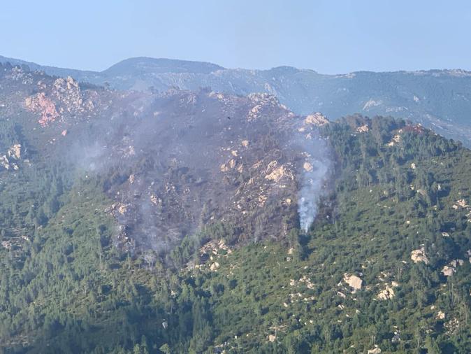 Le feu de Ghisoni maîtrisé, les sapeurs-pompiers toujours sur place Le feu de Ghisoni maîtrisé, les sapeurs-pompiers toujours sur place
