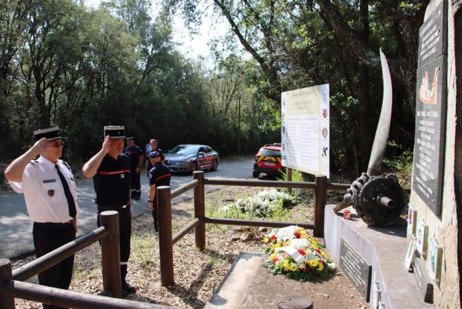 Vignale : l’hommage des soldats du feu à l’équipage du Pélican 19