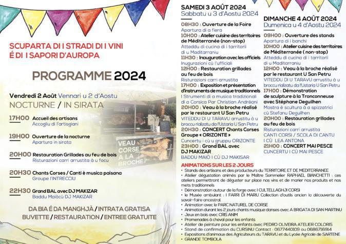 Foire de Filitosa : Une nouvelle édition très courue avec le LOT en invité d’honneur Foire de Filitosa : Une nouvelle édition très courue avec le LOT en invité d’honneur