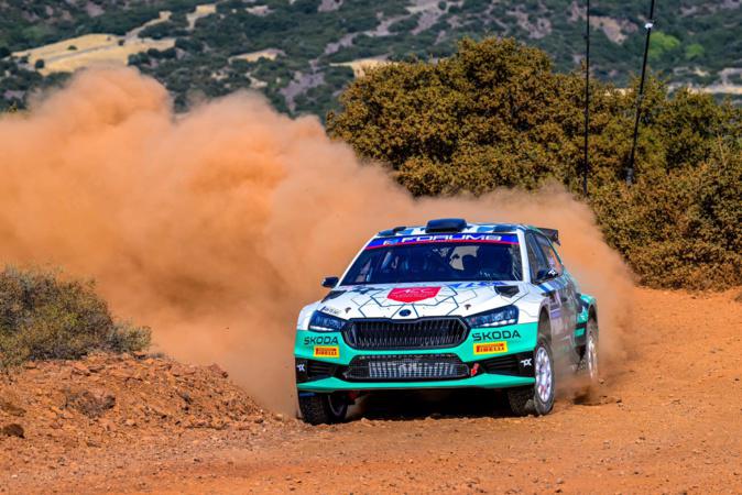 WRC2: Pierre-Louis Loubet contraint à l'abandon dès la première spéciale en Grèce