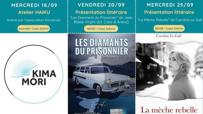 A Lisula, Artelibri place la rentrée sous le signe de la littérature et de la poésie A Lisula, Artelibri place la rentrée sous le signe de la littérature et de la poésie