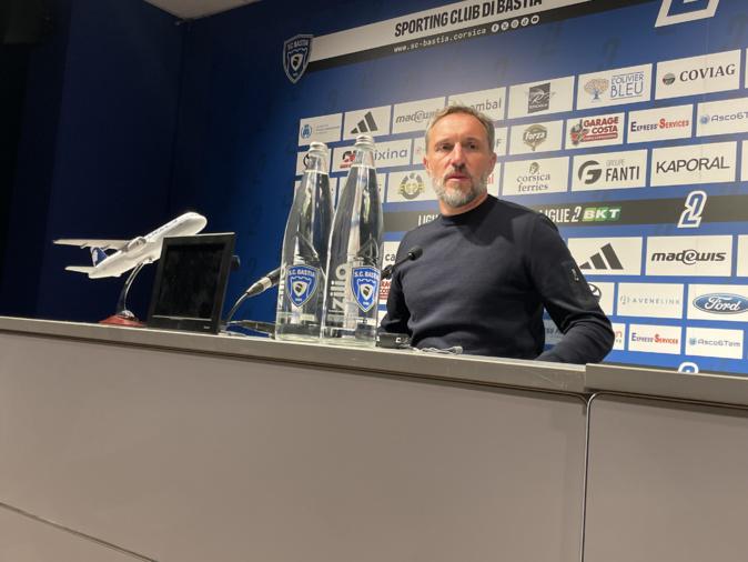 Benoît Tavenot (SC Bastia) : "pas de regrets" après le match face à Troyes