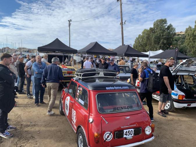 Portivechju : La pression monte sur le terre-plein de la Marine avant le départ du 24e Tour de Corse Historique  Portivechju : La pression monte sur le terre-plein de la Marine avant le départ du 24e Tour de Corse Historique