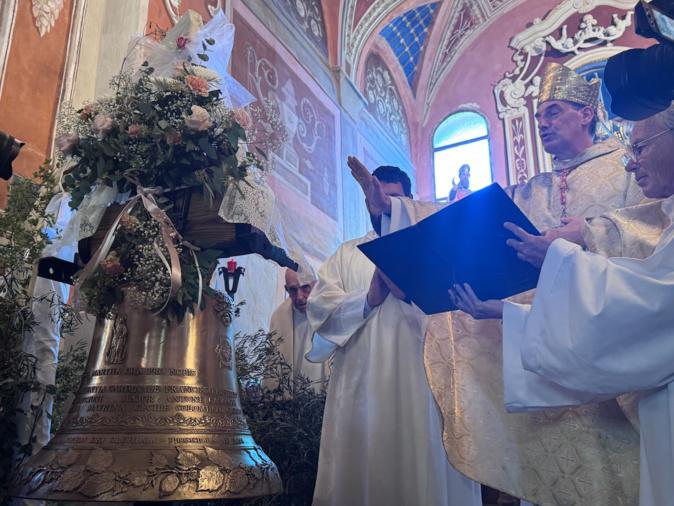 Piogiula : La nouvelle cloche Santa Marta baptisée