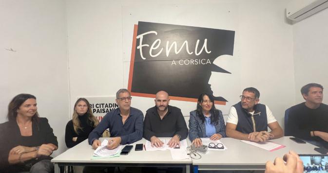 Femu A Corsica sur le processus d'autonomie : "Nous ne transigerons sur rien, le gouvernement doit nous entendre" Femu A Corsica sur le processus d'autonomie : "Nous ne transigerons sur rien, le gouvernement doit nous entendre"