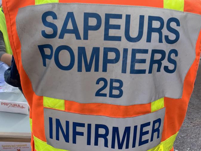 Corbara : sa voiture fait des tonneaux, une jeune femme légèrement blessée Corbara : sa voiture fait des tonneaux, une jeune femme légèrement blessée