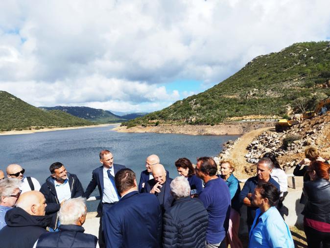 Le barrage de Figari va être rehaussé pour mettre l'Extrême-Sud à l'abri d'une pénurie en eau Le barrage de Figari va être rehaussé pour mettre l'Extrême-Sud à l'abri d'une pénurie en eau