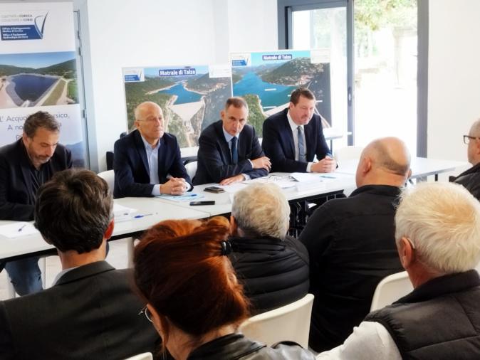 Le barrage de Figari va être rehaussé pour mettre l'Extrême-Sud à l'abri d'une pénurie en eau Le barrage de Figari va être rehaussé pour mettre l'Extrême-Sud à l'abri d'une pénurie en eau