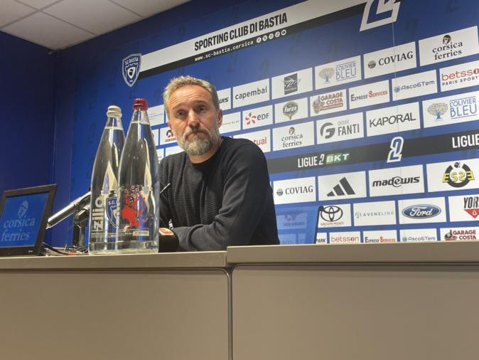 Benoît Tavenot (SC Bastia) : "à nous de bonifier ce point à Pau et face à l’ACA"