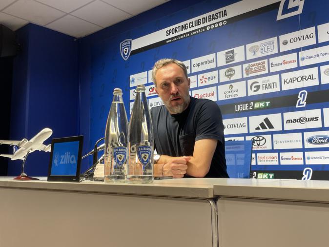 Benoît Tavenot (SC Bastia) : « Les joueurs se donnent et méritent d’être récompensés » Benoît Tavenot (SC Bastia) : « Les joueurs se donnent et méritent d’être récompensés »