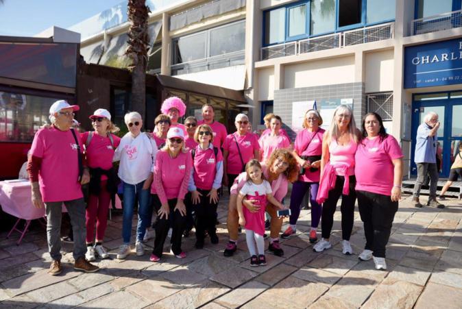 EN IMAGES - Ajaccio : dernière marche d'Octobre Rose pour la lutte contre le cancer du sein