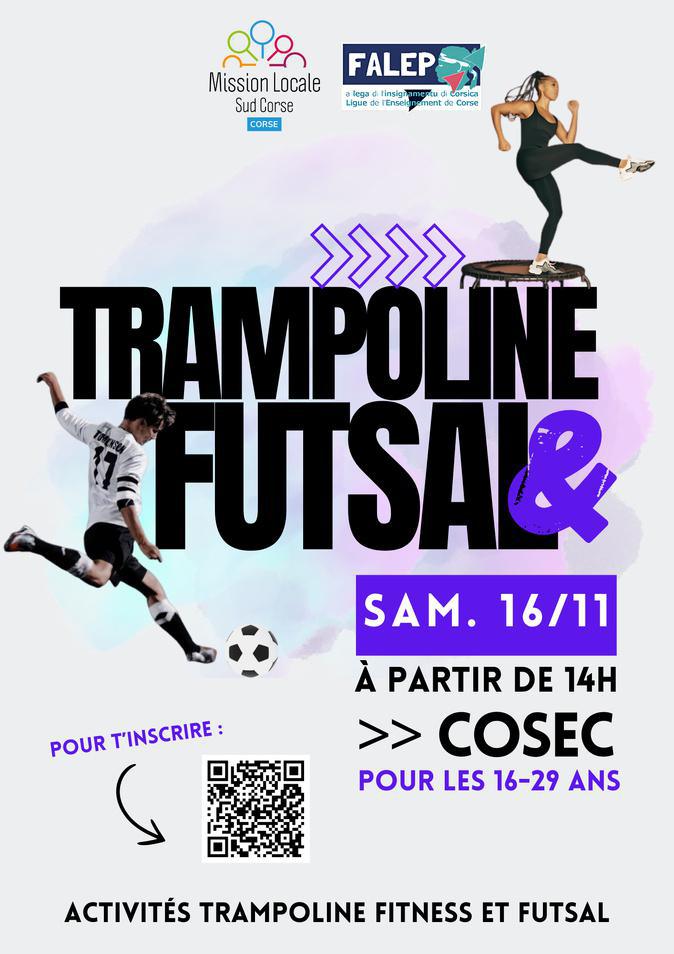 A Porto-Vecchio, du trampoline et du futsal pour repérer les jeunes éloignés de l’emploi A Porto-Vecchio, du trampoline et du futsal pour repérer les jeunes éloignés de l’emploi