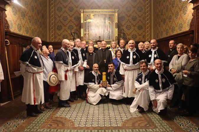 La confrérie Santa Croce de Bastia à Rome pour le 1 700e anniversaire de la basilique Saint-Jean de Latran