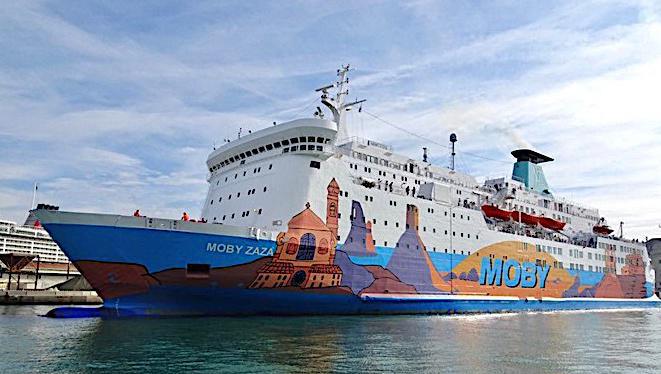Le "Giraglia" en panne : Moby Lines mobilise le "Moby Zaza" entre Corse et Sardaigne Le "Giraglia" en panne : Moby Lines mobilise le "Moby Zaza" entre Corse et Sardaigne