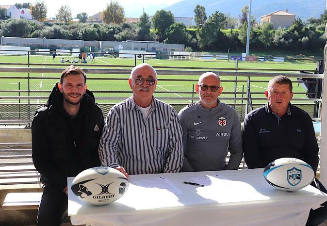 Rugby - Bastia XV signe un partenariat avec le Stade Toulousain Rugby - Bastia XV signe un partenariat avec le Stade Toulousain