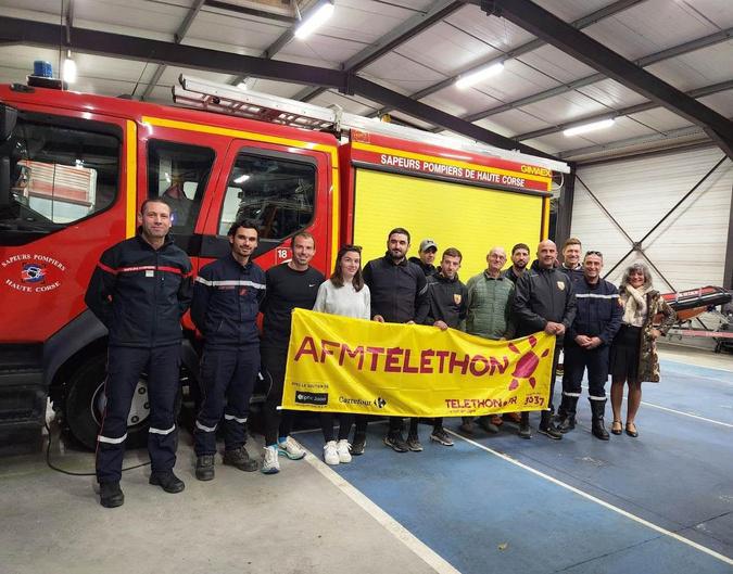 Téléthon 2024 : les pompiers balanins allument la flamme de l’espoir Téléthon 2024 : les pompiers balanins allument la flamme de l’espoir