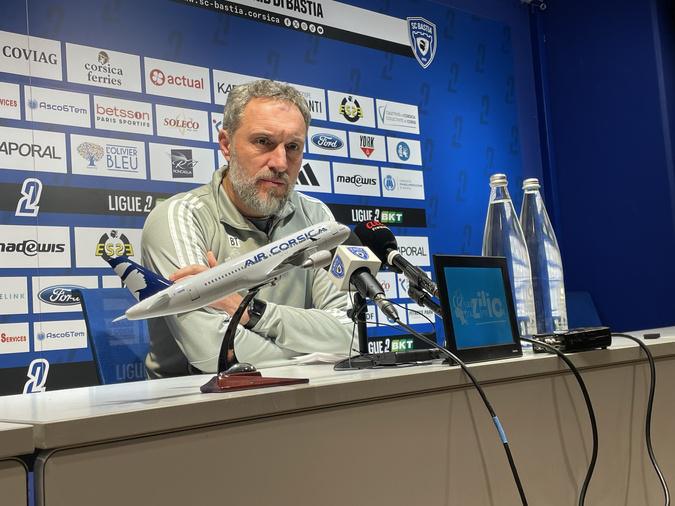 Benoît Tavenot (SC Bastia) : le match de Grenoble peut valider notre cycle aller" Benoît Tavenot (SC Bastia) : le match de Grenoble peut valider notre cycle aller"
