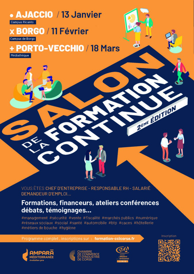 Le Groupe Amparà Méditerranée organise la deuxième édition de son Salon de la Formation continue