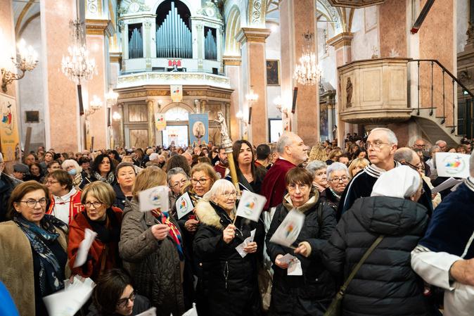 EN IMAGES - A Bastia, l’ouverture de l'Année Sainte rassemble une foule de fidèles 