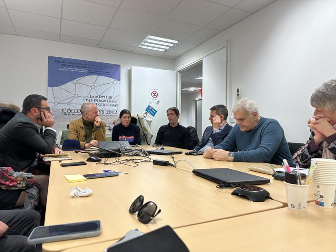 Jérémie Boroy, président du CNCPH, en visite en Corse : « L’inaccessibilité des lieux aux handicapés est un délit »