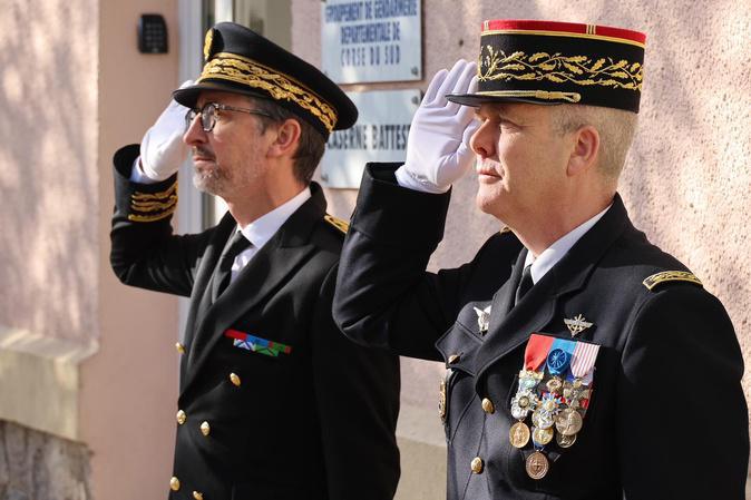 Le général Gonzague-Arnaud Prouvost prend officiellement les commandes de la gendarmerie de Corse