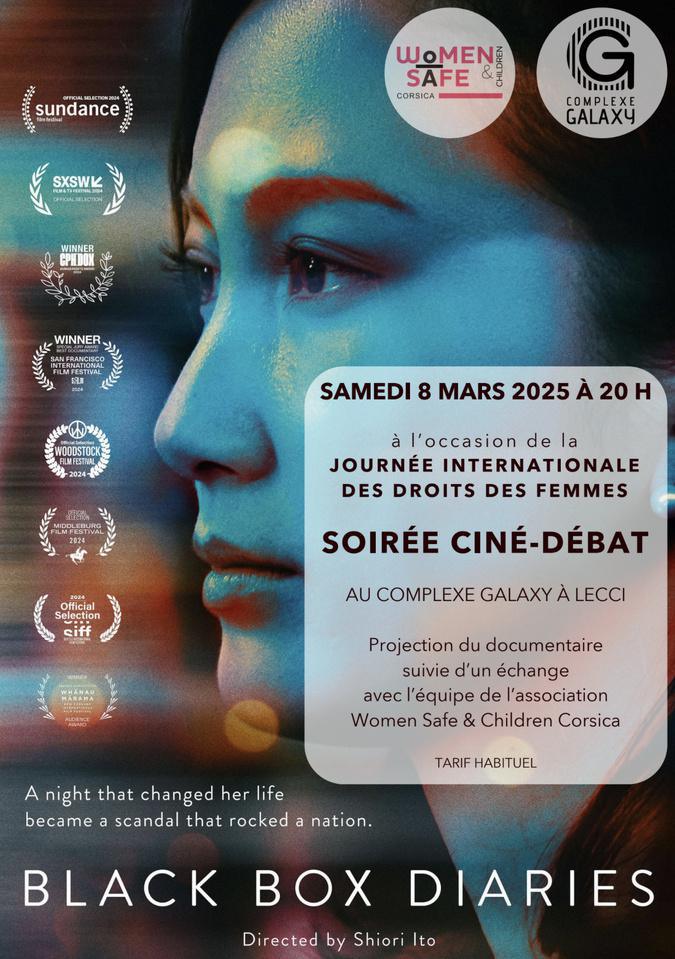 À Lecci, un ciné-débat autour de Black Box Diaries pour la Journée des droits des femmes À Lecci, un ciné-débat autour de Black Box Diaries pour la Journée des droits des femmes