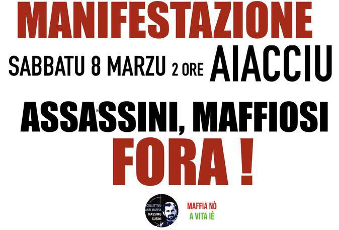 Manifestation anti-mafia à Ajaccio : une mobilisation attendue, mais peu de soutiens politiques