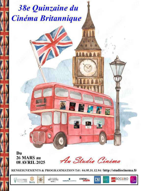 Le cinéma britannique s’invite à Bastia jusqu’au 8 avril Le cinéma britannique s’invite à Bastia jusqu’au 8 avril