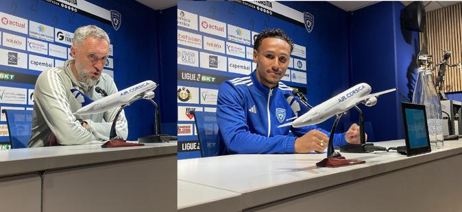 Benoît Tavenot, entraineur du SC Bastia : "On est sur une crête. Ne surtout pas basculer du mauvais côté" Benoît Tavenot, entraineur du SC Bastia : "On est sur une crête. Ne surtout pas basculer du mauvais côté"